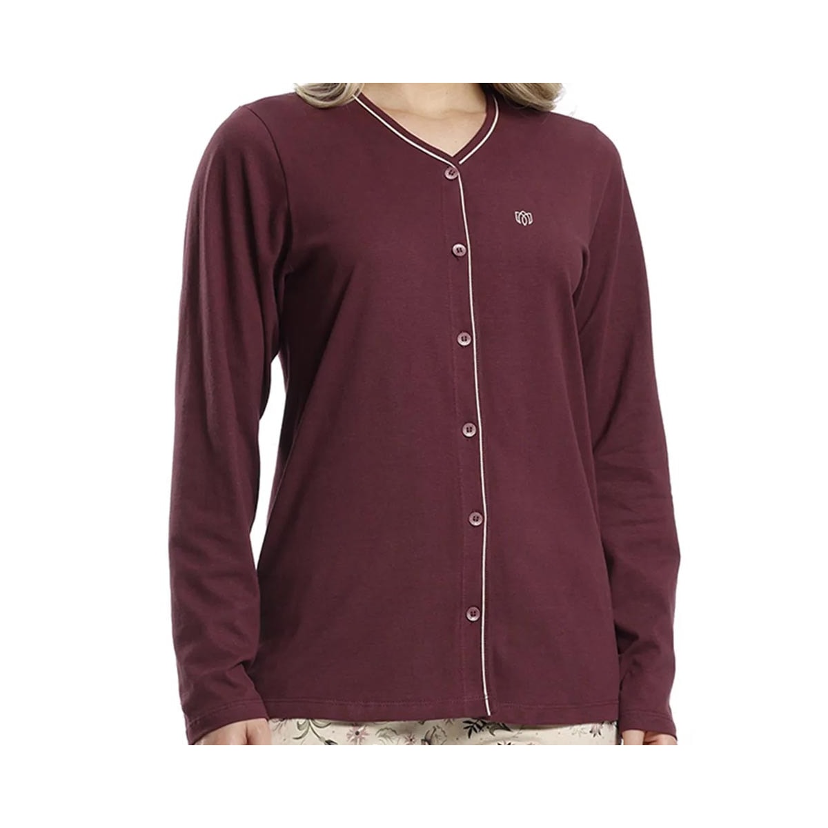 Pijama Paulienne Feminino Aberto Inverno 214.76 Rosalia Pijama Paulienne Feminino Aberto Inverno 214.76 Rosalia