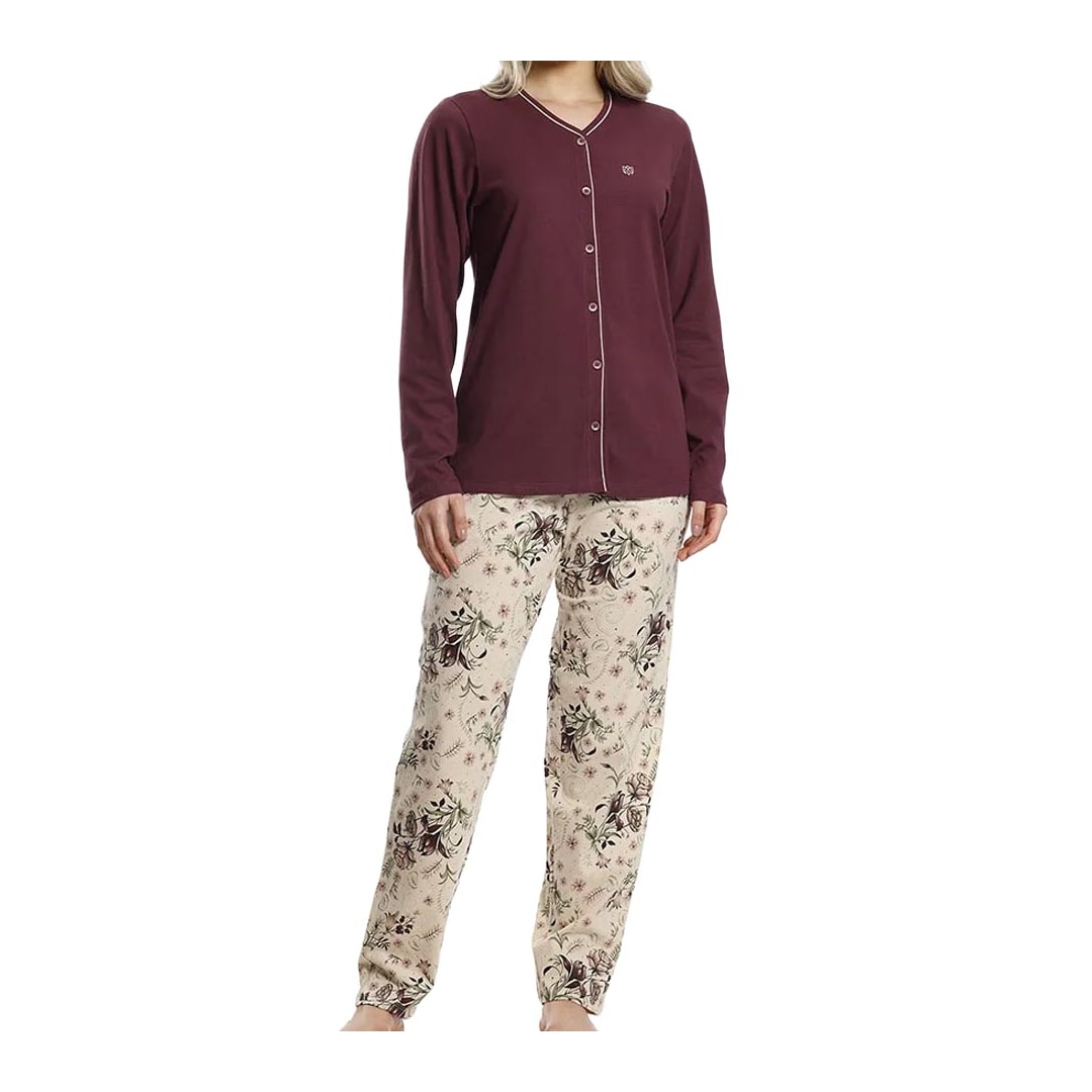 Pijama Paulienne Feminino Aberto Inverno 214.76 Rosalia Pijama Paulienne Feminino Aberto Inverno 214.76 Rosalia