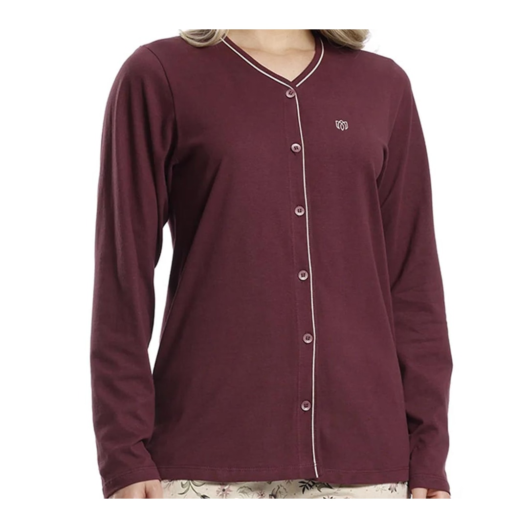 Pijama Paulienne Feminino Aberto Inverno 214.76 Rosalia Pijama Paulienne Feminino Aberto Inverno 214.76 Rosalia