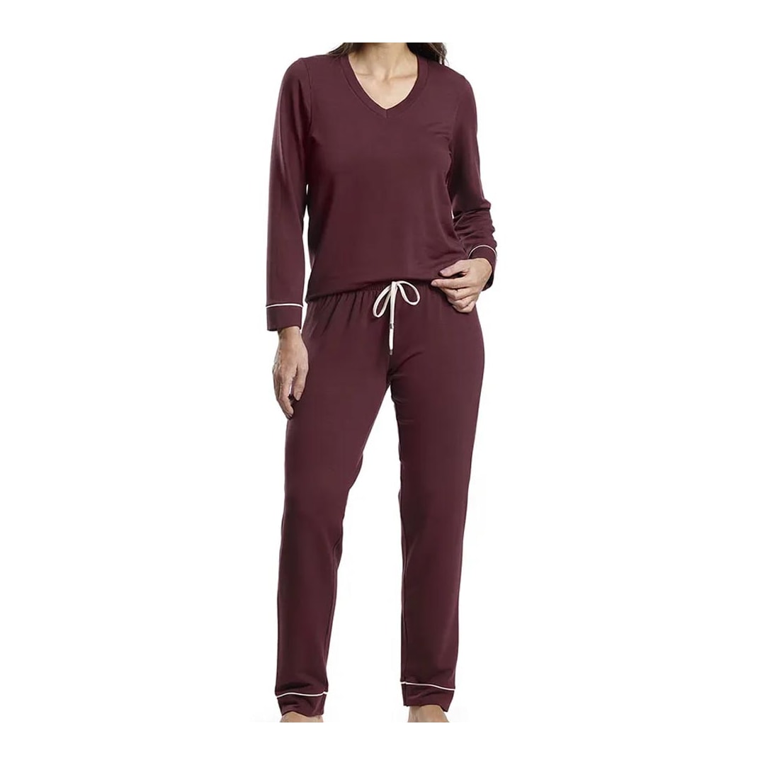 Pijama Paulienne Feminino Fechado Inverno 632.76 Cereja Pijama Paulienne Feminino Fechado Inverno 632.76 Cereja
