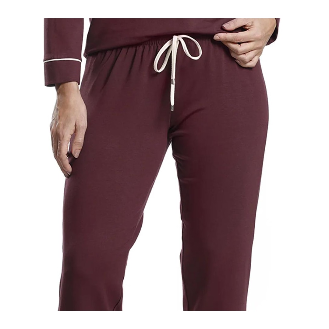 Pijama Paulienne Feminino Fechado Inverno 632.76 Cereja