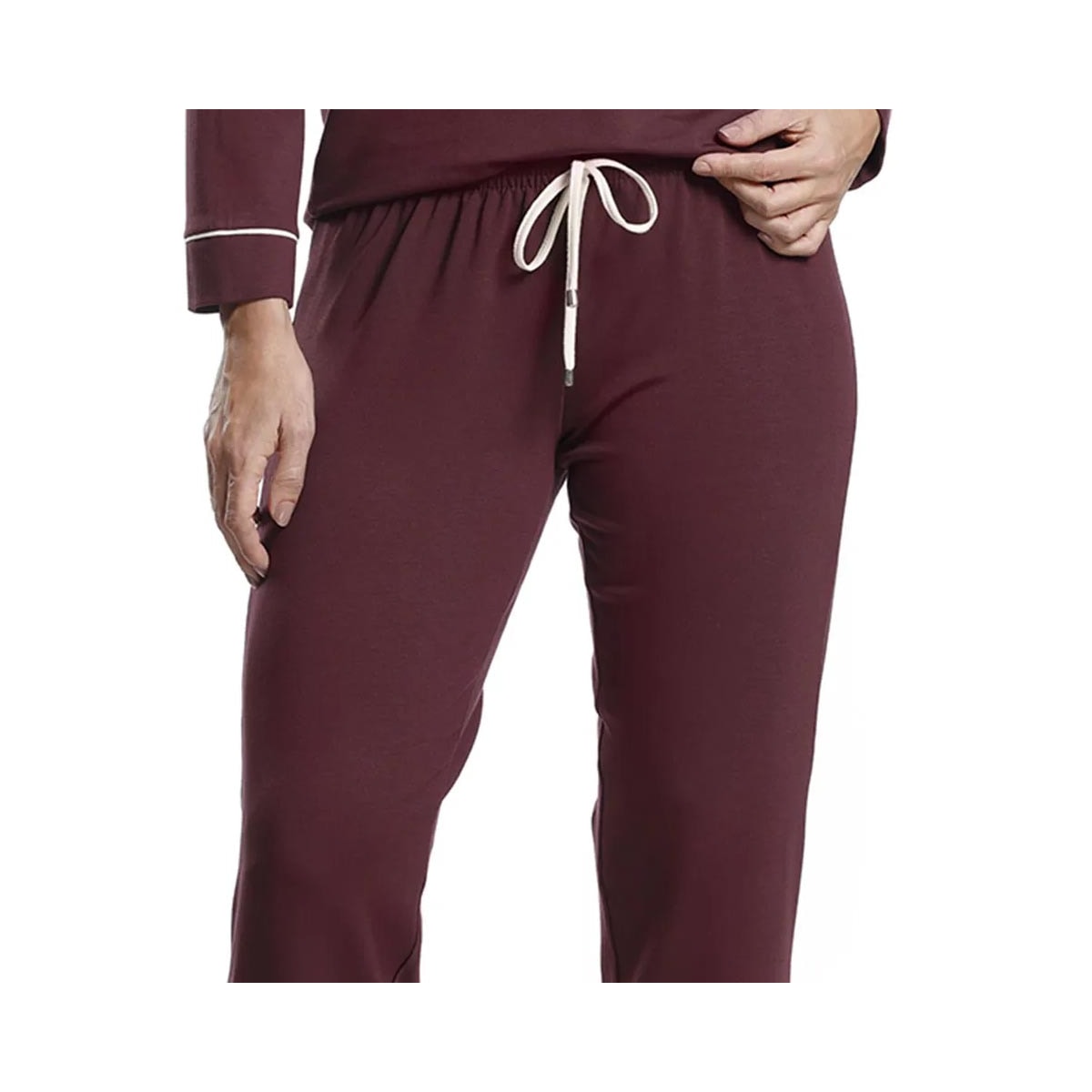 Pijama Paulienne Feminino Fechado Inverno 632.76 Cereja