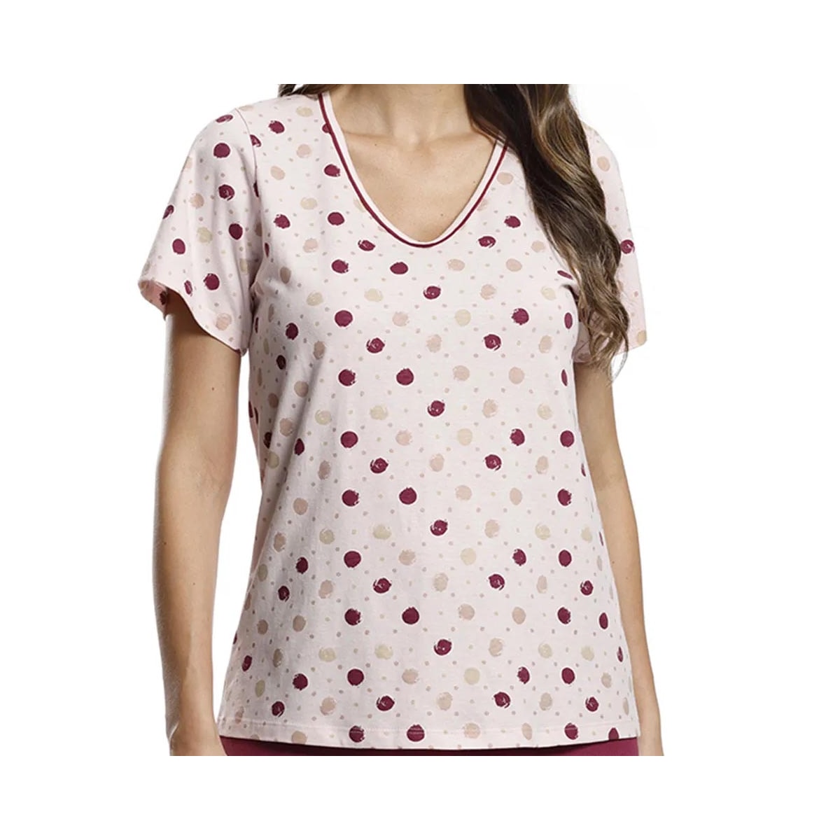 Pijama Paulienne Feminino Verão Capri 103.76 Rosa