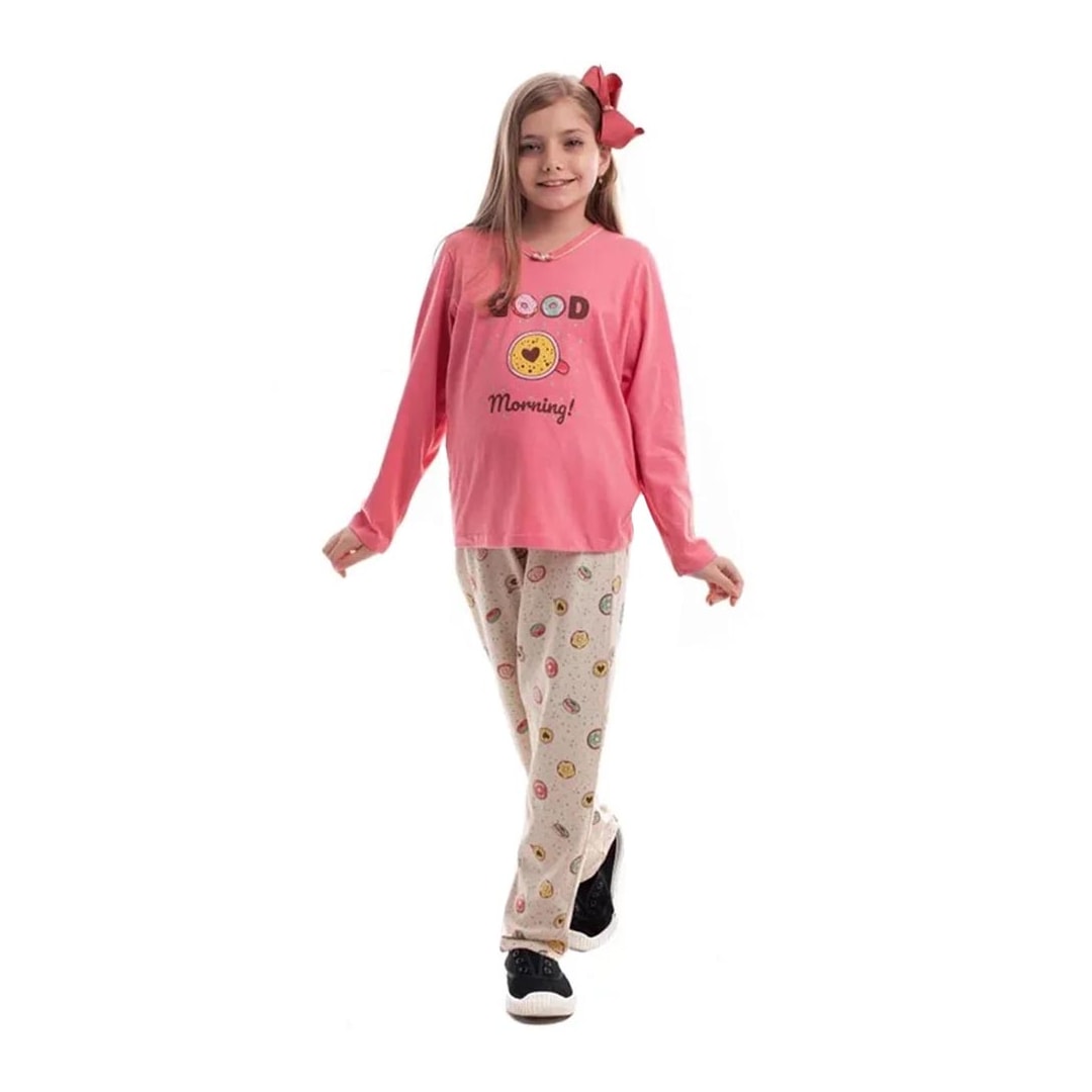 Pijama Paulienne Menina I.218.65 Doces Pijama Paulienne Menina I.218.65 Doces