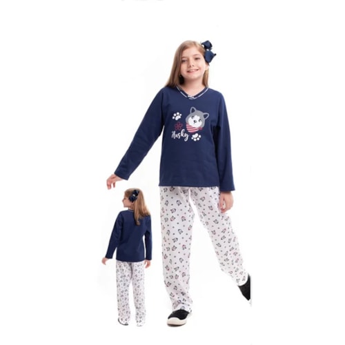 Pijama Paulienne Menina I.218.65 Husky