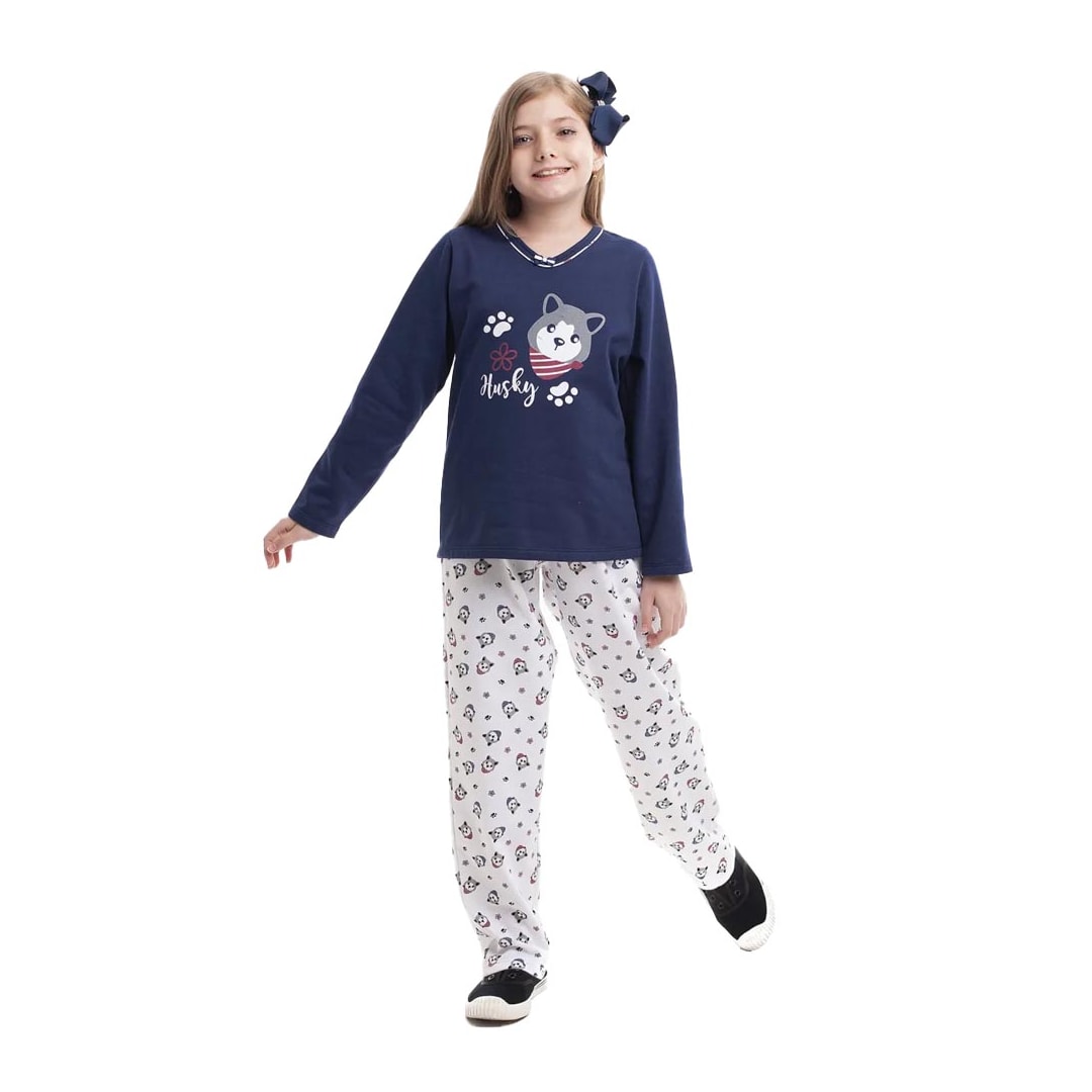 Pijama Paulienne Menina I.218.65 Husky Pijama Paulienne Menina I.218.65 Husky