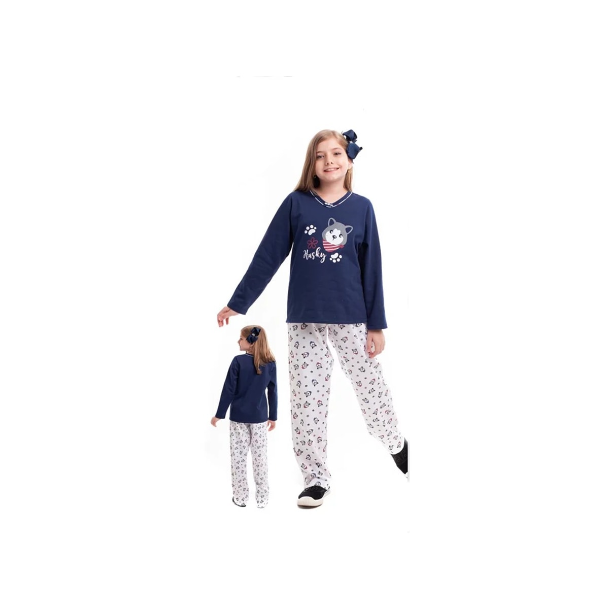 Pijama Paulienne Menina I.218.65 Husky Pijama Paulienne Menina I.218.65 Husky
