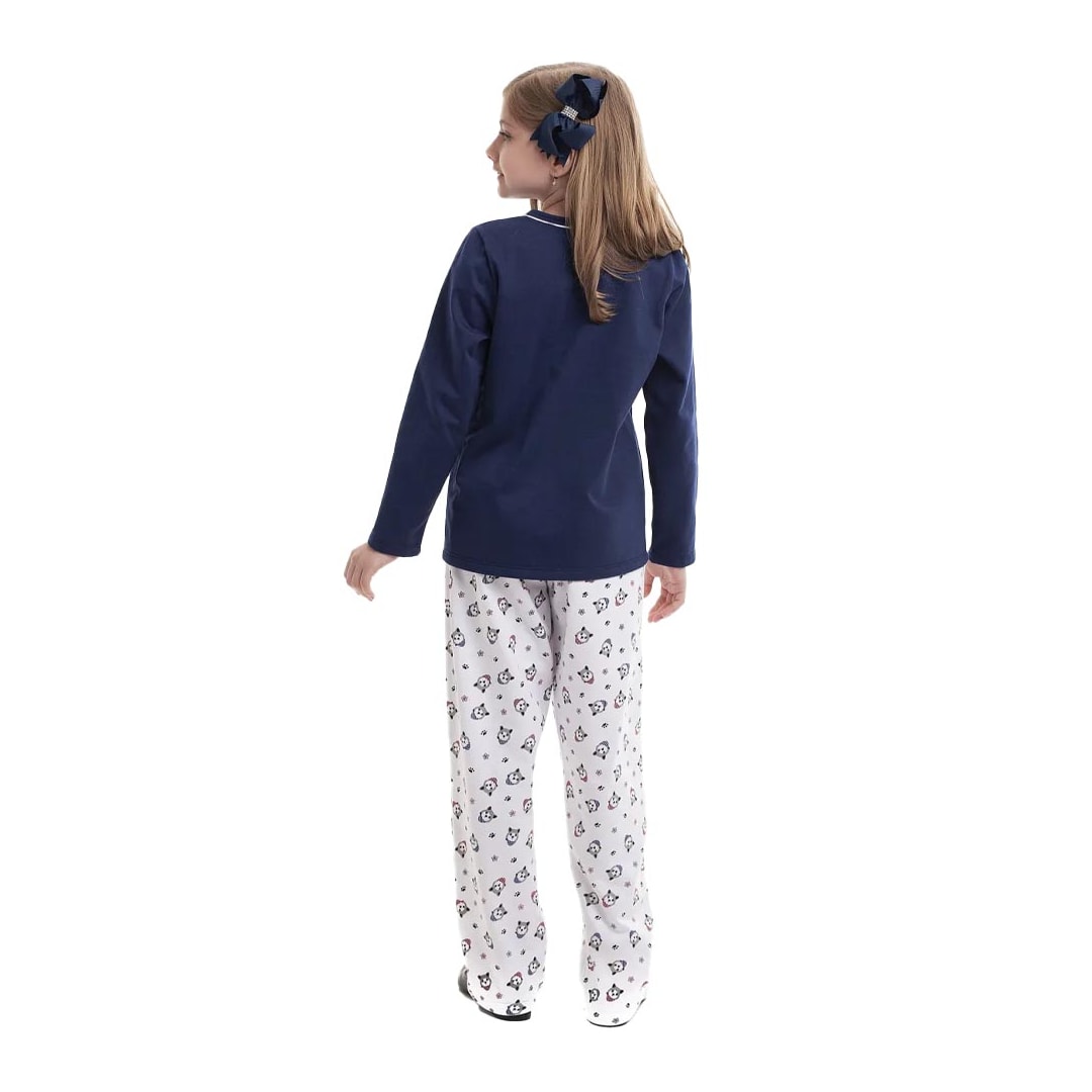Pijama Paulienne Menina I.218.65 Husky Pijama Paulienne Menina I.218.65 Husky
