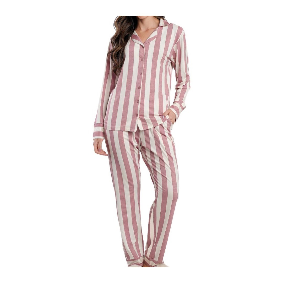 Pijama Podiun Feminino Inverno Listrado 265144 Listrado Seraphina Pijama Podiun Feminino Inverno Listrado 265144 Listrado Seraphina