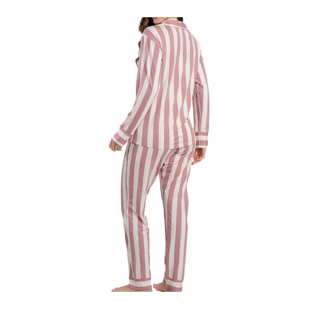 Pijama Podiun Feminino Inverno Listrado 265144 Listrado Seraphina