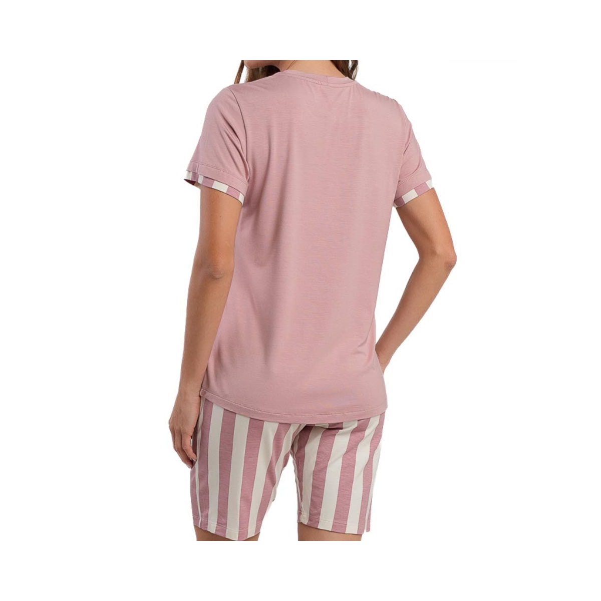 Pijama Podiun Feminino Verão 264142 Listrado Seraphina