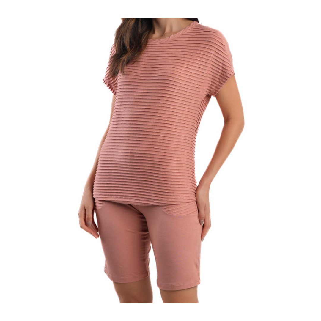 Pijama Podiun Feminino Verão 275051 Rose Pijama Podiun Feminino Verão 275051 Rose