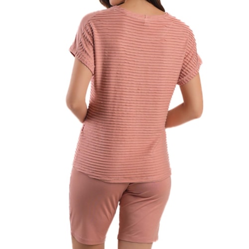 Detalhe - Pijama Podiun Feminino Verão 275051 Rose