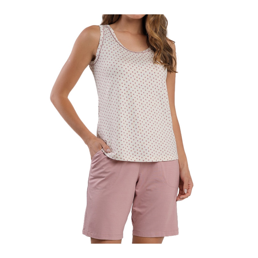 Pijama Podiun Feminino Verão Sem Manga 265140 Poa Seraphina Pijama Podiun Feminino Verão Sem Manga 265140 Poa Seraphina