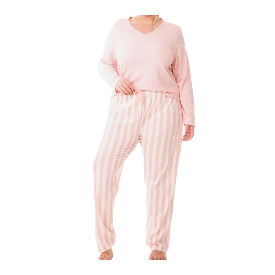 Pijama Zee Rucci Inverno Zr3201-045 Rosa Claro Pijama Zee Rucci Inverno Zr3201-045 Rosa Claro