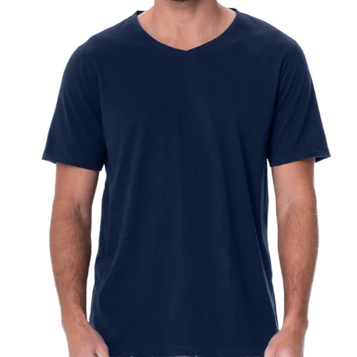 Detalhe - Pijama Zee Rucci Masculino Verão Zr3300-073 Azul Marinho