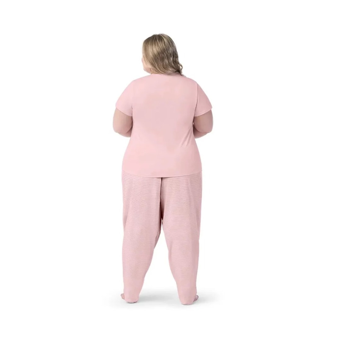 Pijama Zee Rucci Meia Manga Zr3200-007-16 V01 Rosa Pijama Zee Rucci Meia Manga Zr3200-007-16 V01 Rosa