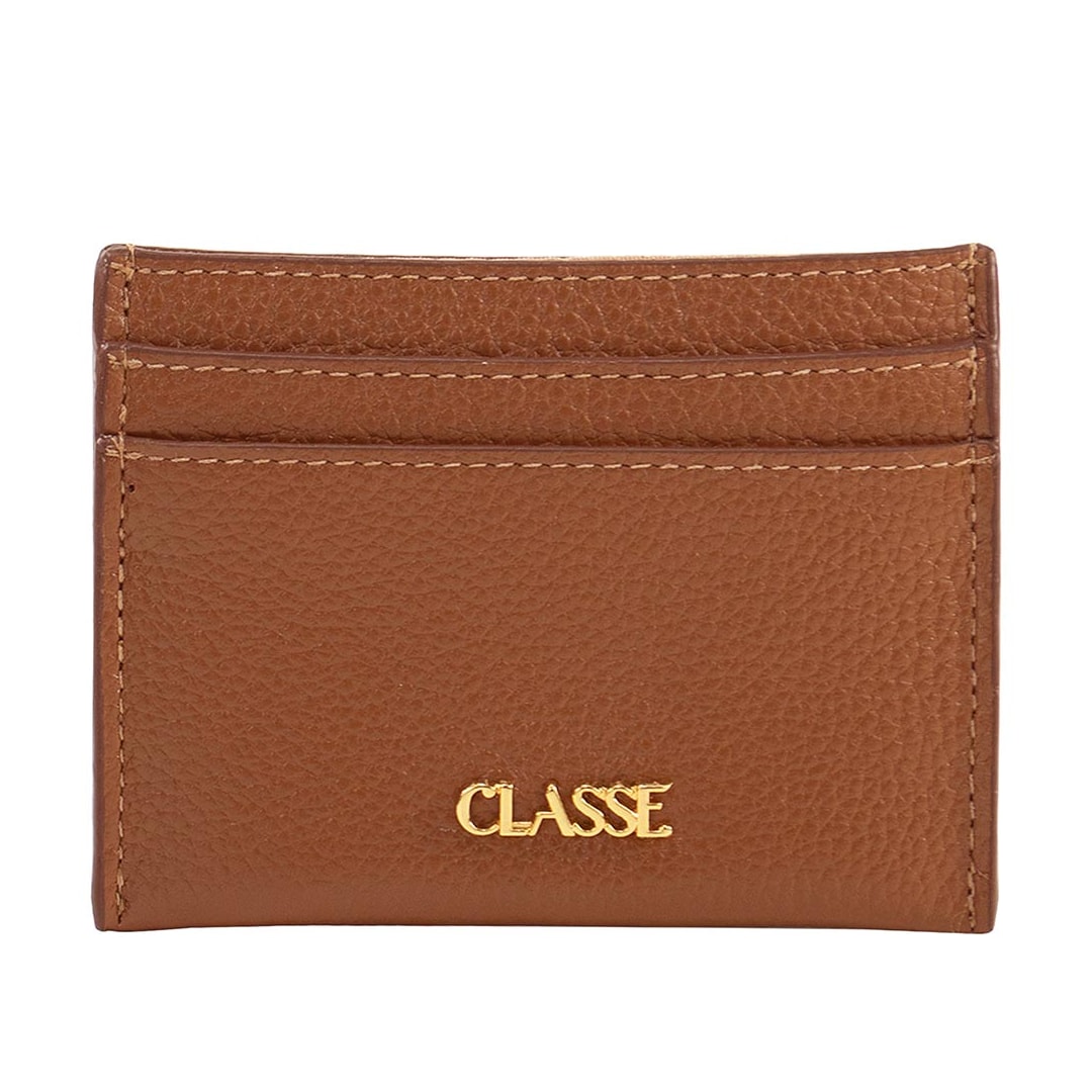 Porta Cartão Classe Couro Pc151 Nocciola 38 Porta Cartão Classe Couro Pc151 Nocciola 38