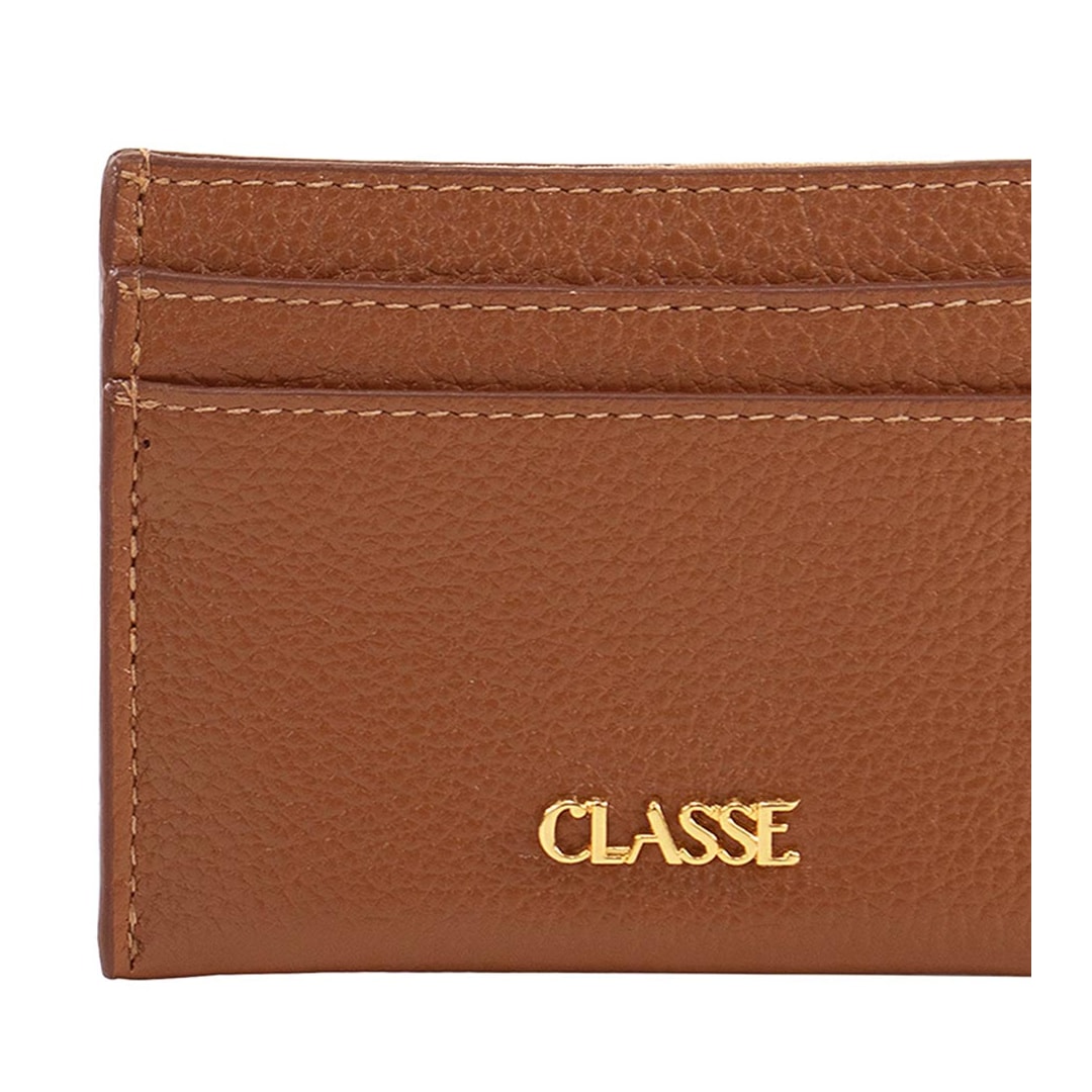 Porta Cartão Classe Couro Pc151 Nocciola 38 Porta Cartão Classe Couro Pc151 Nocciola 38