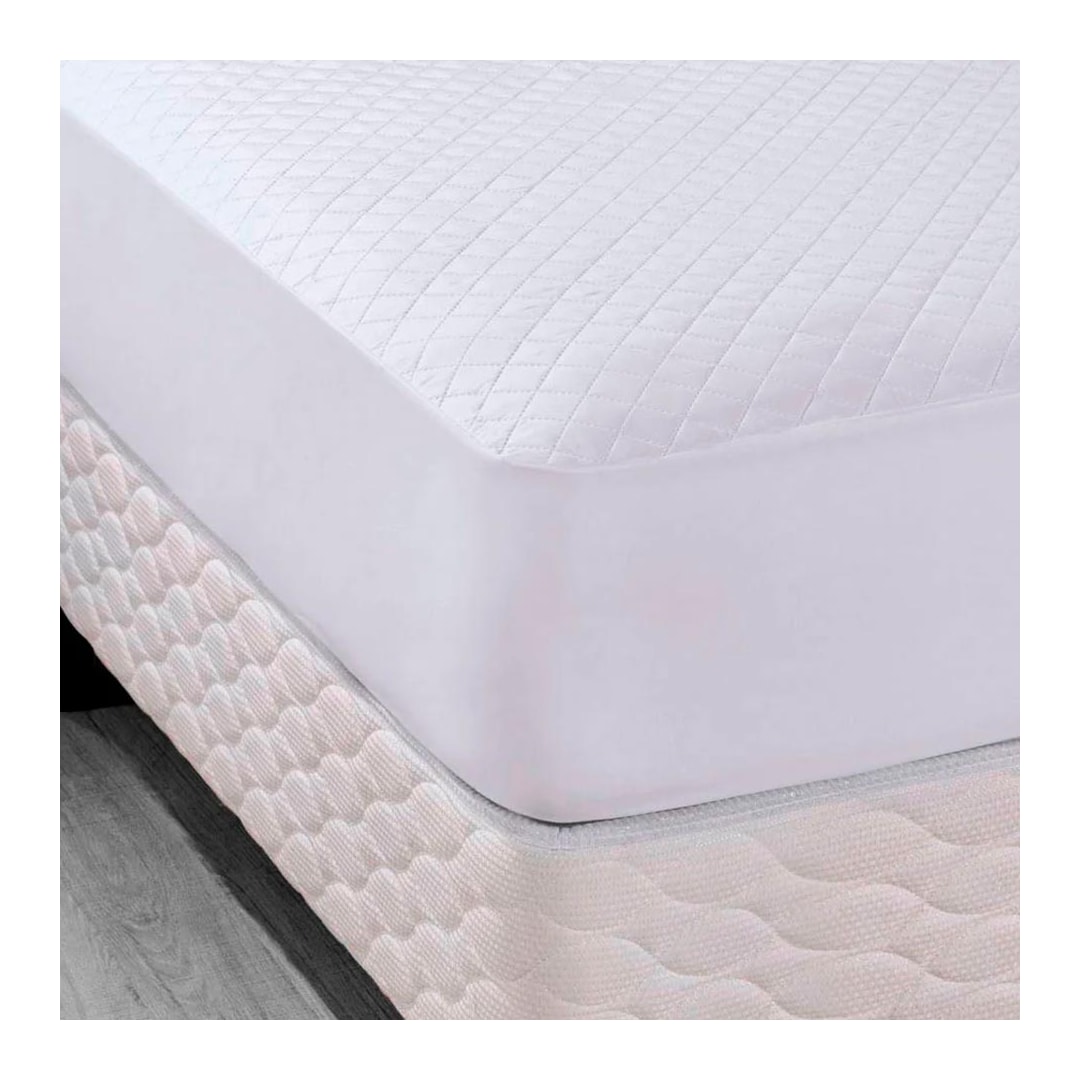 Protetor Jolitex De Colchão Solteiro 100% Impermeável Branco Protetor Jolitex De Colchão Solteiro 100% Impermeável Branco