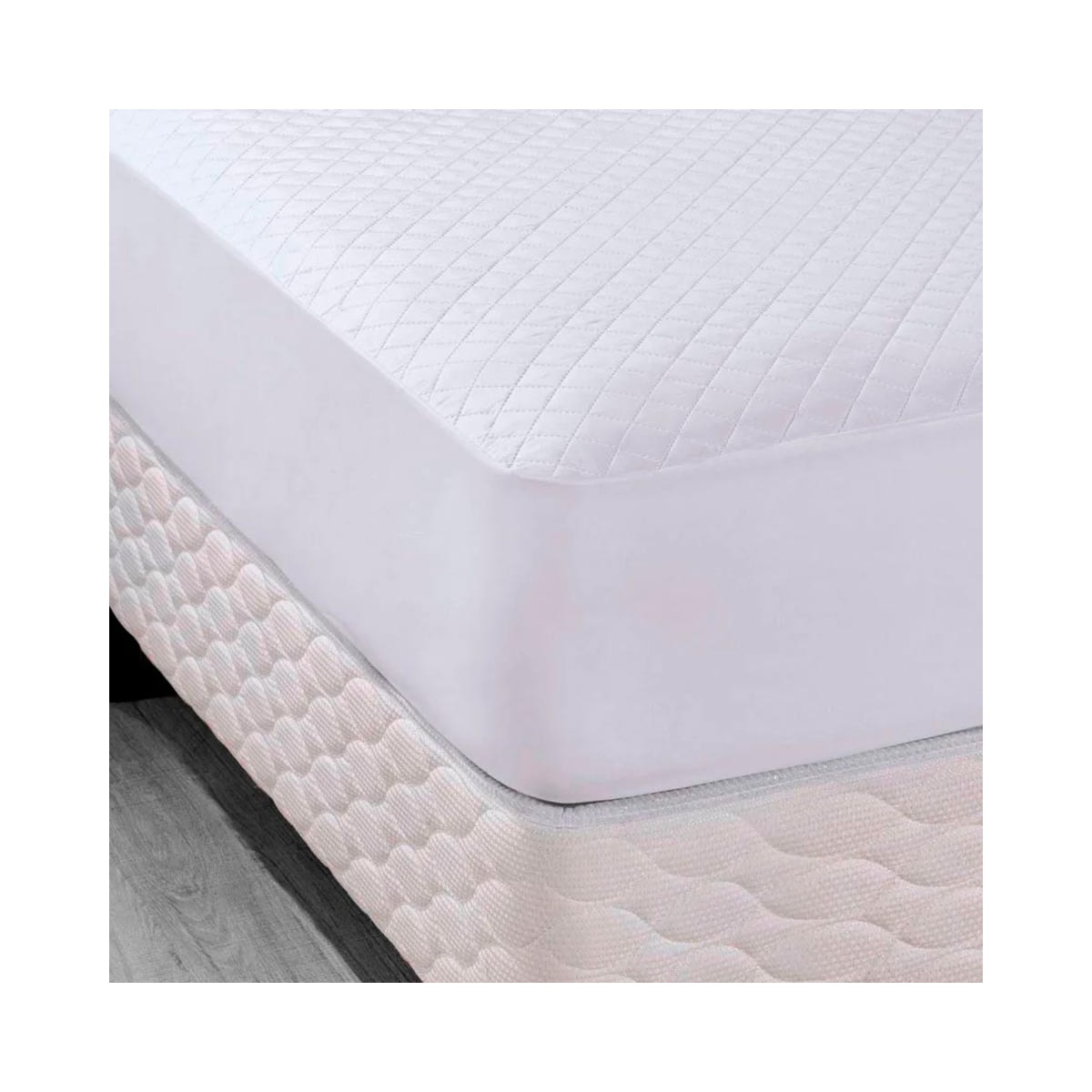 Protetor Jolitex De Colchão Solteiro 100% Impermeável Branco Protetor Jolitex De Colchão Solteiro 100% Impermeável Branco