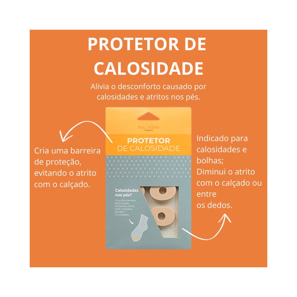 Protetor Palterm De Calosidade 542 Unica Protetor Palterm De Calosidade 542 Unica