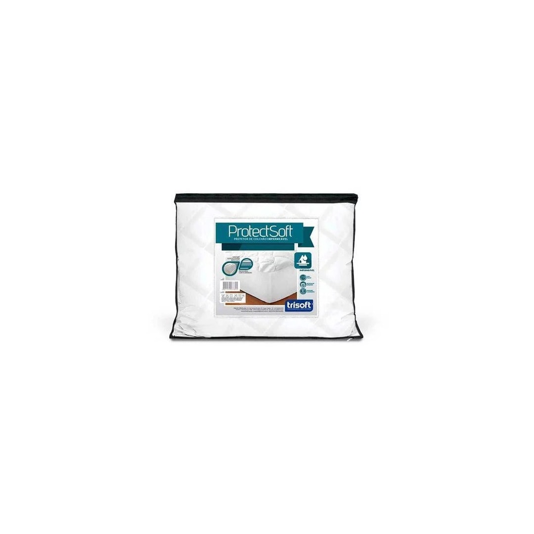 Protetor Trisofit Colchão Soft Com Sleep King Branco