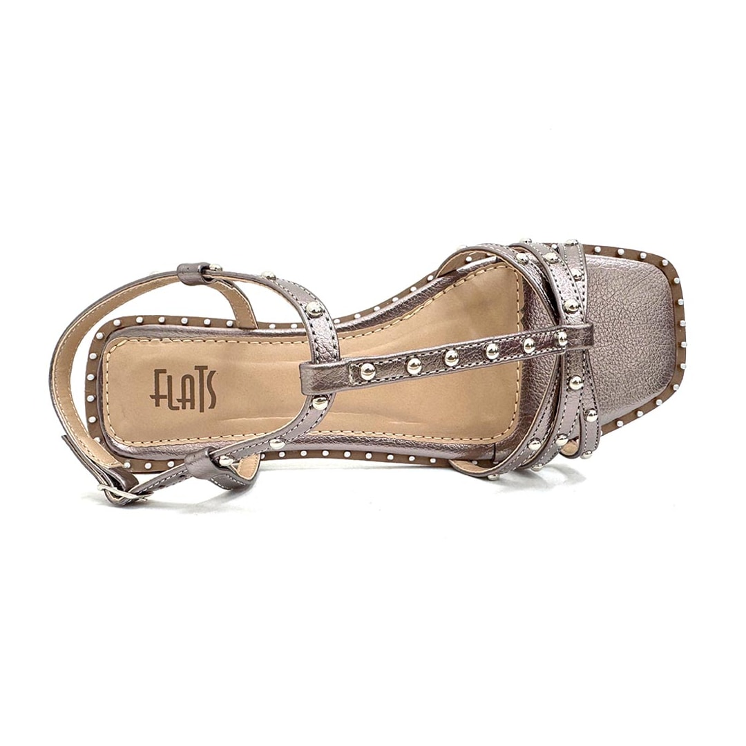 Rasteira Flats 3/523 Prata Velho Rasteira Flats 3/523 Prata Velho