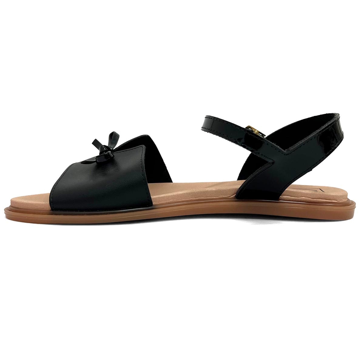 Rasteira Moleca 5450.114 Preto Rasteira Moleca 5450.114 Preto