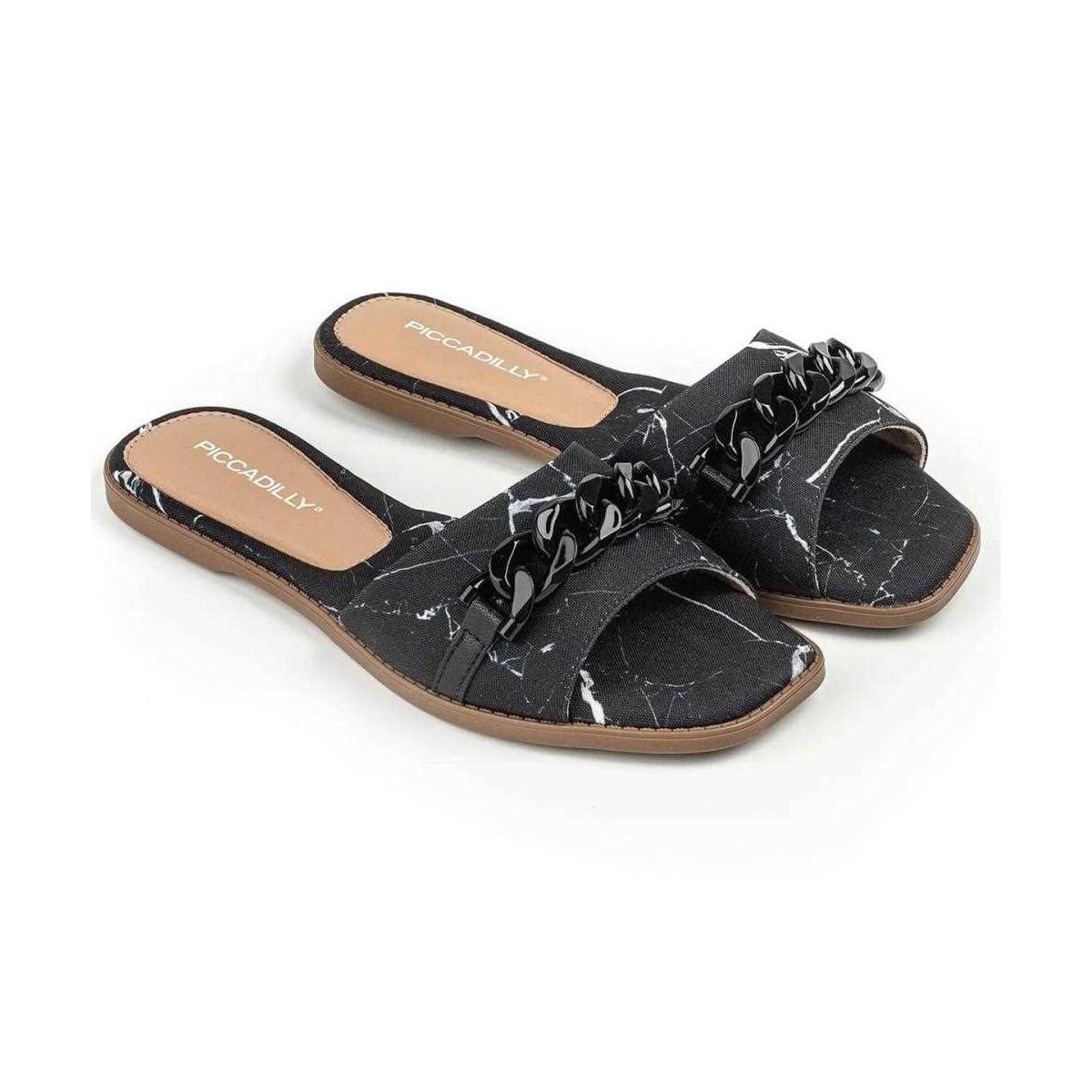 Rasteira Piccadilly 508034 Preto Rasteira Piccadilly 508034 Preto