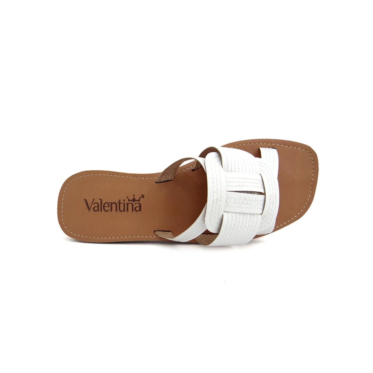 Rasteira Valentina 234013 Branco Rasteira Valentina 234013 Branco