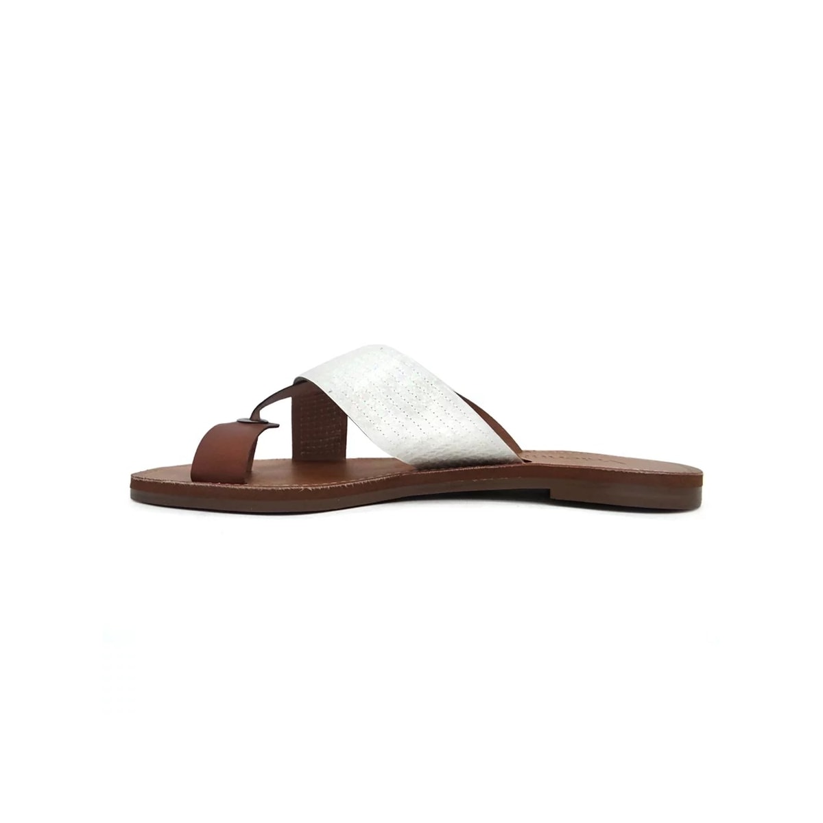 Rasteira Valentina Feminina 234014 Branco/Preto Rasteira Valentina Feminina 234014 Branco/Preto