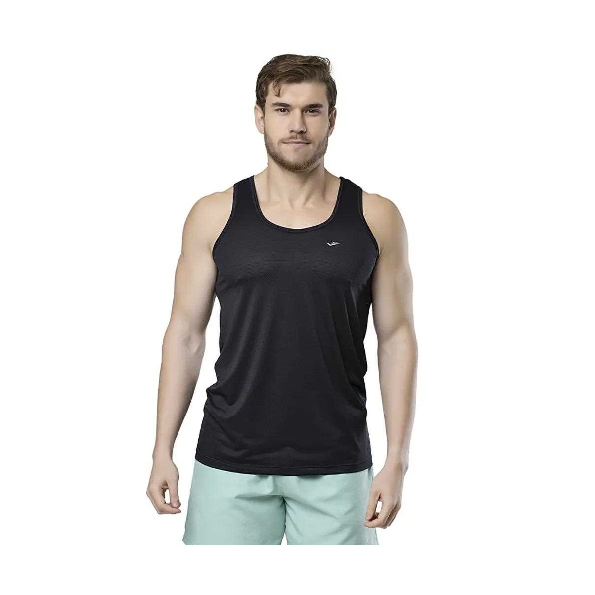 Regata Elite Dry 135491 Preto Regata Elite Dry 135491 Preto
