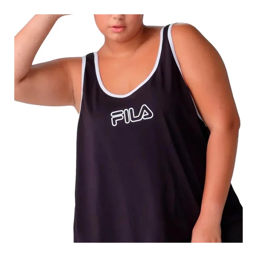 Regata Fila Comfort Sunday Plus F12l00414 Preto