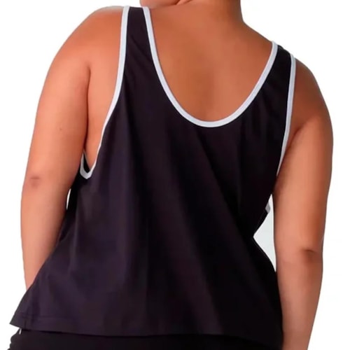 Detalhe - Regata Fila Comfort Sunday Plus F12l00414 Preto