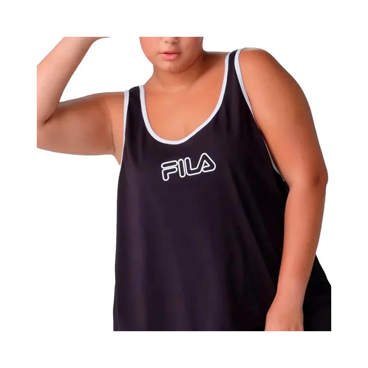 Regata Fila Comfort Sunday Plus F12l00414 Preto Regata Fila Comfort Sunday Plus F12l00414 Preto