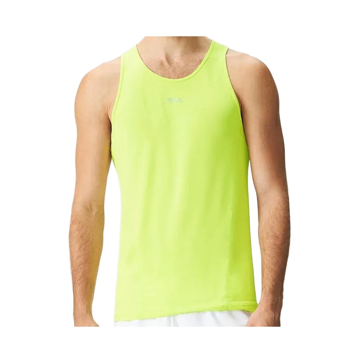 Regata Fila Dry Masculina F11r00242 Amarelo Neon Light Regata Fila Dry Masculina F11r00242 Amarelo Neon Light