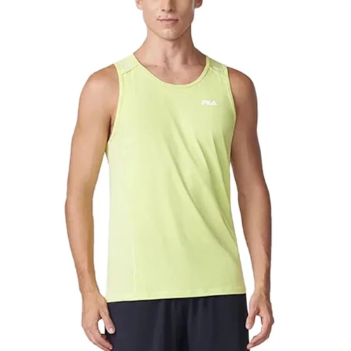 Regata Fila Masculina Light Speed F11r013 Amarelo Neon