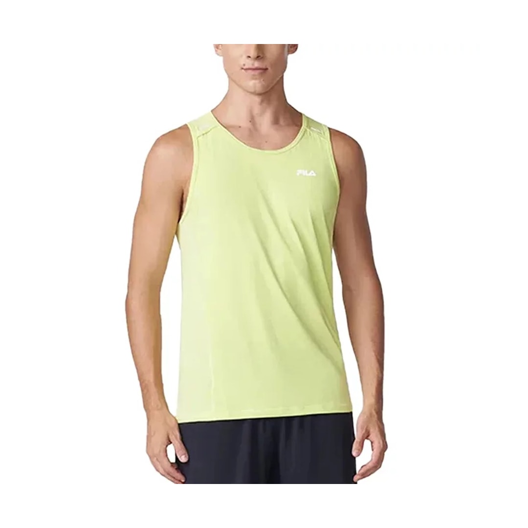 Regata Fila Masculina Light Speed F11r013 Amarelo Neon Regata Fila Masculina Light Speed F11r013 Amarelo Neon
