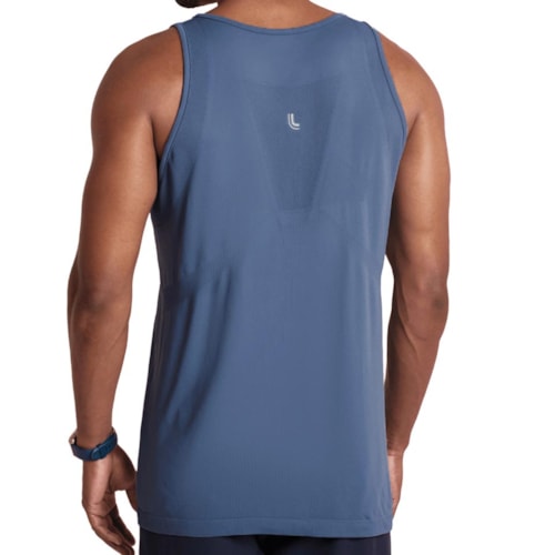 Detalhe - Regata Lupo Dry Masculino 70000 Azul