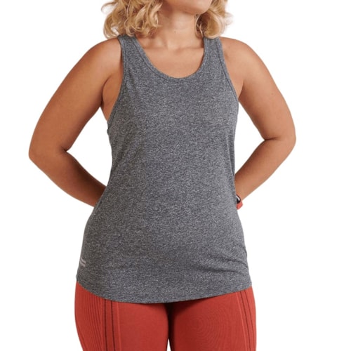 Regata Lupo Feminina Fitness 77076 Mescla Grafite