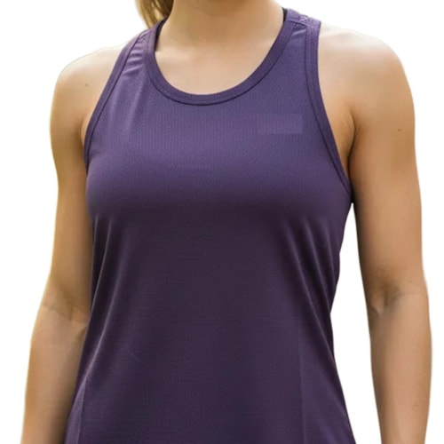 Detalhe - Regata Lupo Feminina Fitness 77076 Purple