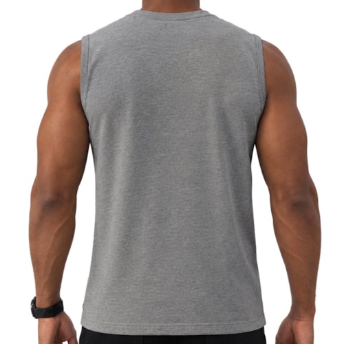 Detalhe - Regata Mormaii Masculina 053007 Cinza Mescla