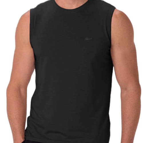 Detalhe - Regata Sallo 1173 Preto