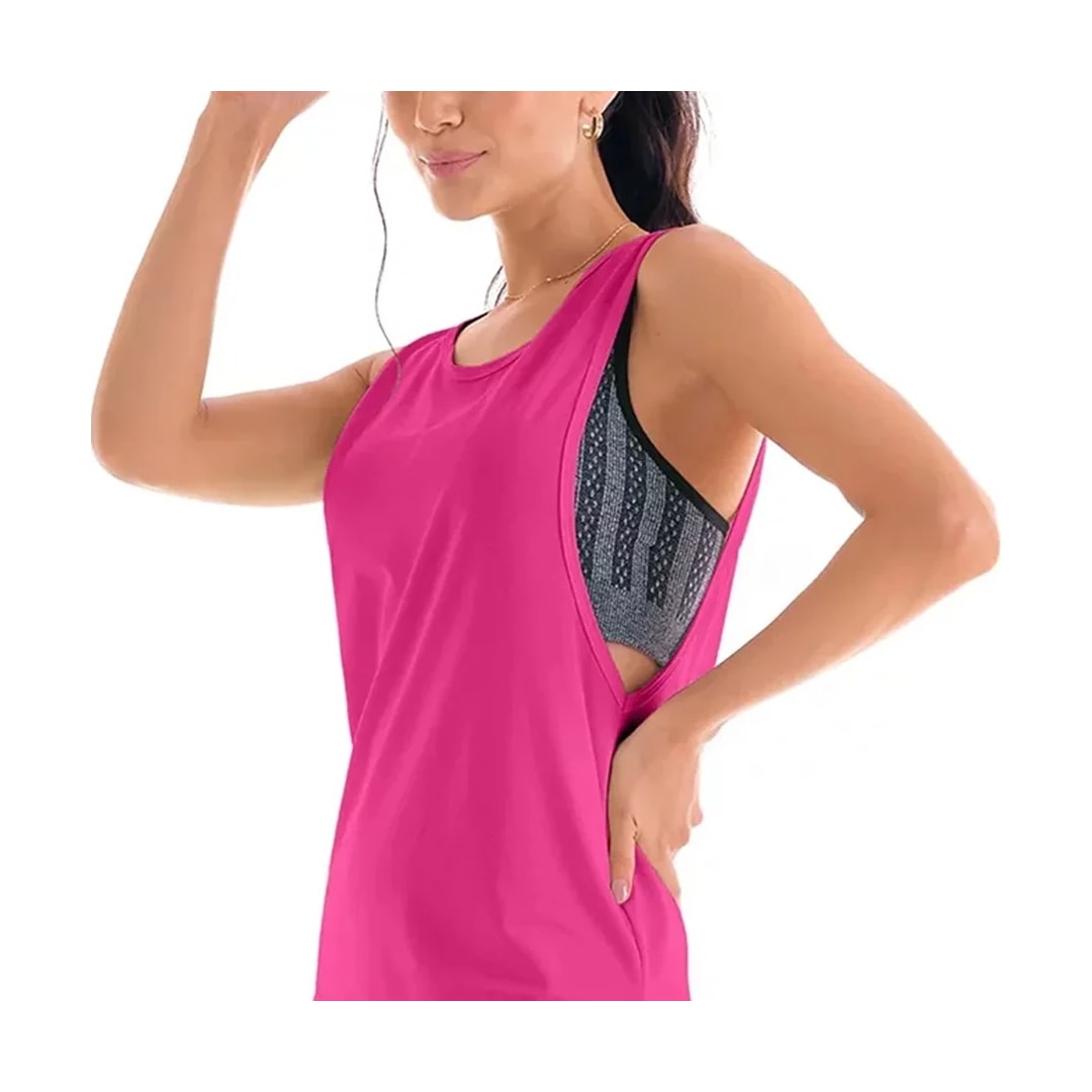Regata Zee Rucci Fitness Dry Zr0502-0021 Rosa Neon Regata Zee Rucci Fitness Dry Zr0502-0021 Rosa Neon