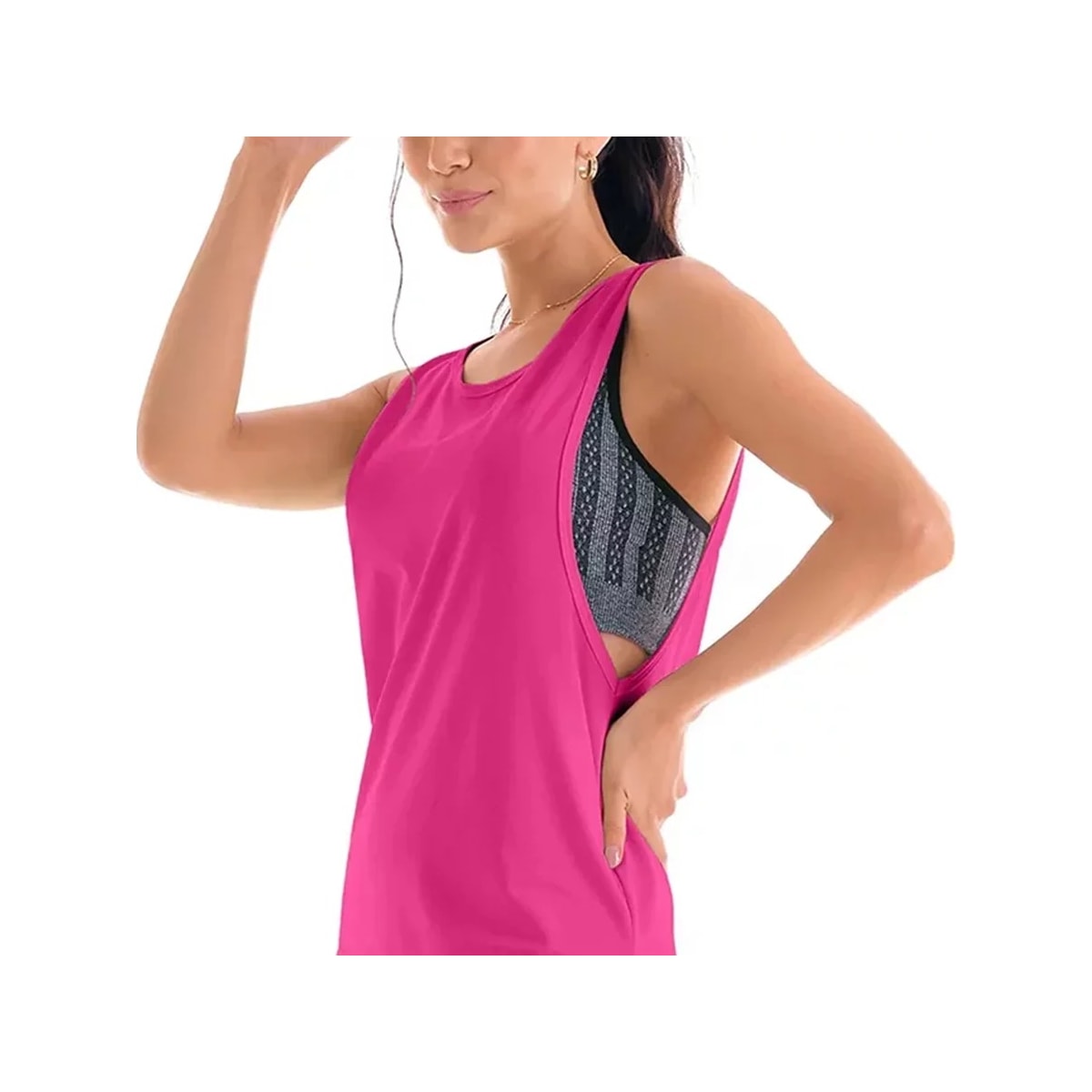 Regata Zee Rucci Fitness Dry Zr0502-0021 Rosa Neon