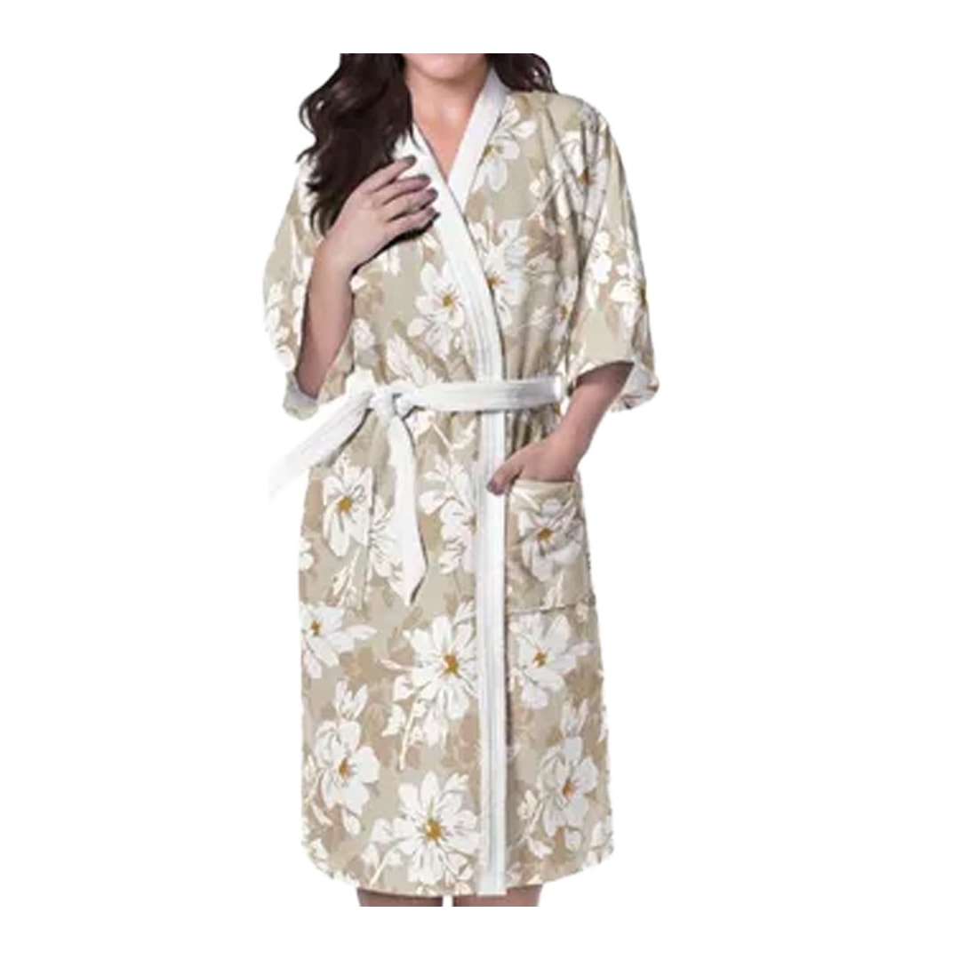 Roupão Lepper De Banho Feminino 073812 Branco