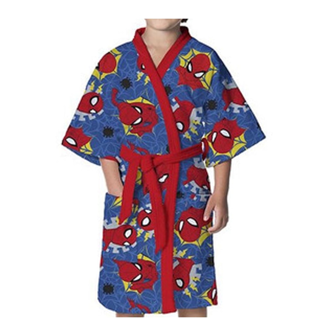 Roupão Lepper De Banho Infantil 073823 Spider Man