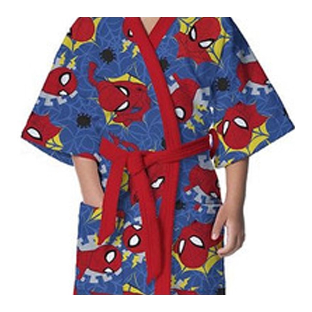 Roupão Lepper De Banho Infantil 073823 Spider Man