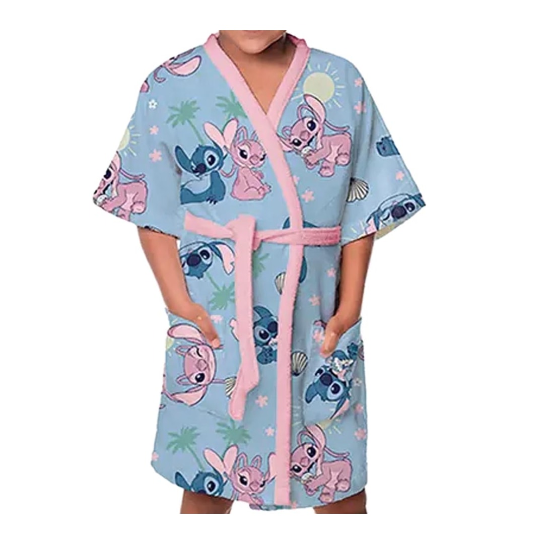 Roupão Lepper De Banho Infantil 073828 Stitch